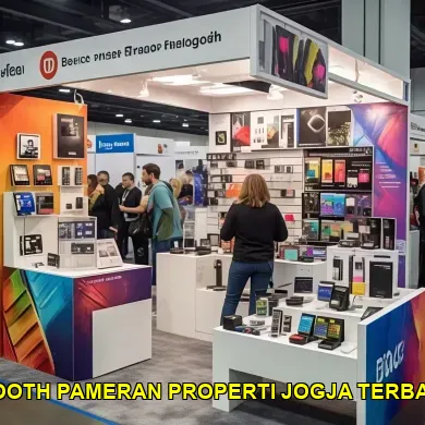 booth pameran properti jogja terbaik
